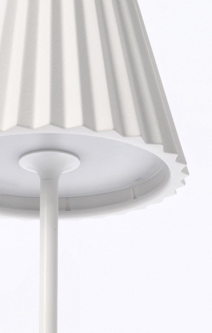 Lampada da Tavolo Artika in metallo con LED, luce calda, da 36 cm –