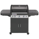 BARBECUE BBQ FORNELLO BRACE GRIGLIA CON RUOTE A GAS 3 SERIES LS PLUS DUALGAS BRUCIATORI