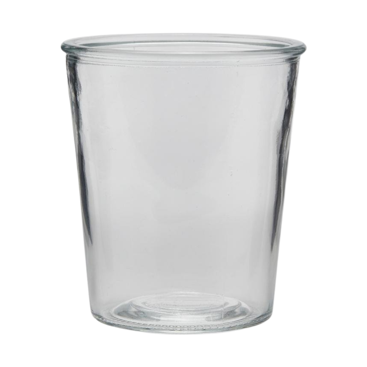 Vaso in vetro trasparente tondo 27x43cm - light and living - nardini  forniture