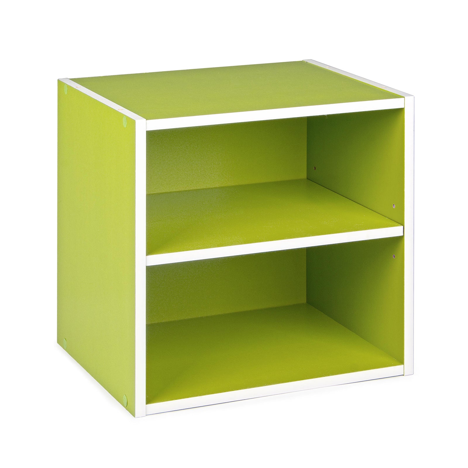 Libreria CUBO 29.5x39.5x72.8cm 2 compartimenti verde