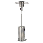 SCALDAPATIO STUFA A FUNGO GAS IN ACCIAIO INOX H 221 CM 13 KW CON RUOTE PER ESTERNO